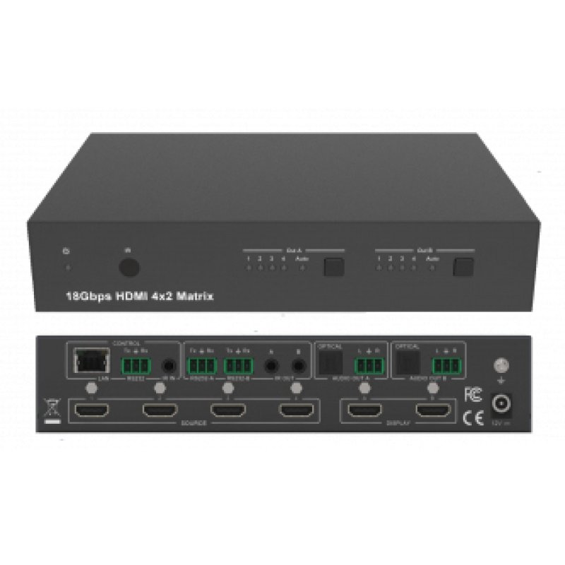 Altimium MAT.HDMI42H2-4KV2 Processeur de matrice