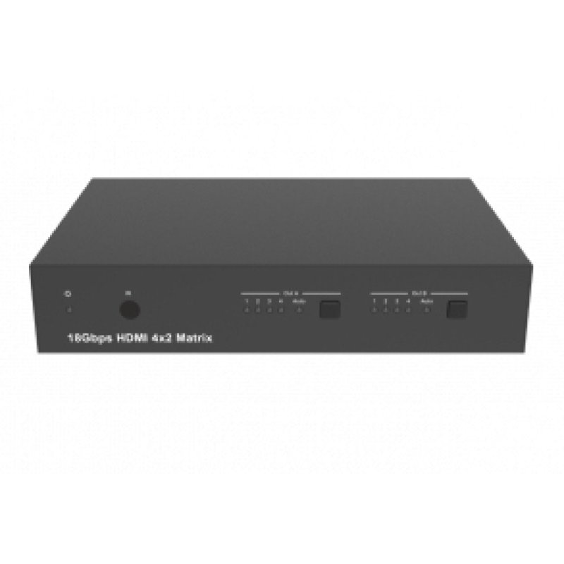 4x2 Matrix HDMI 2.0-18Gbps-4K@60Hz 4:4:4-HDCP 2.2 - HDR
