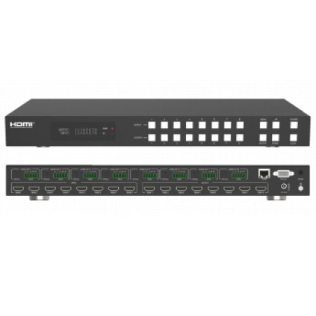 HDMI matrix 8x8 - 4K@60Hz 4:4:4-18Gbps-Seamless-multiview