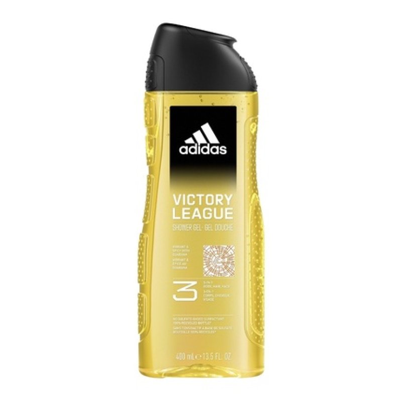 Adidas Victory League Shower Gel 3-In-1 400ml
