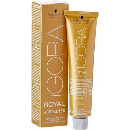 Schwarzkopf Igora Royal Absolutes 9-50 Extra Light Blonde Gold 81g