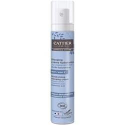 Cattier Hydrating Night Cream for Dehydrated Skin with Organic Active Plant Juices 50ml