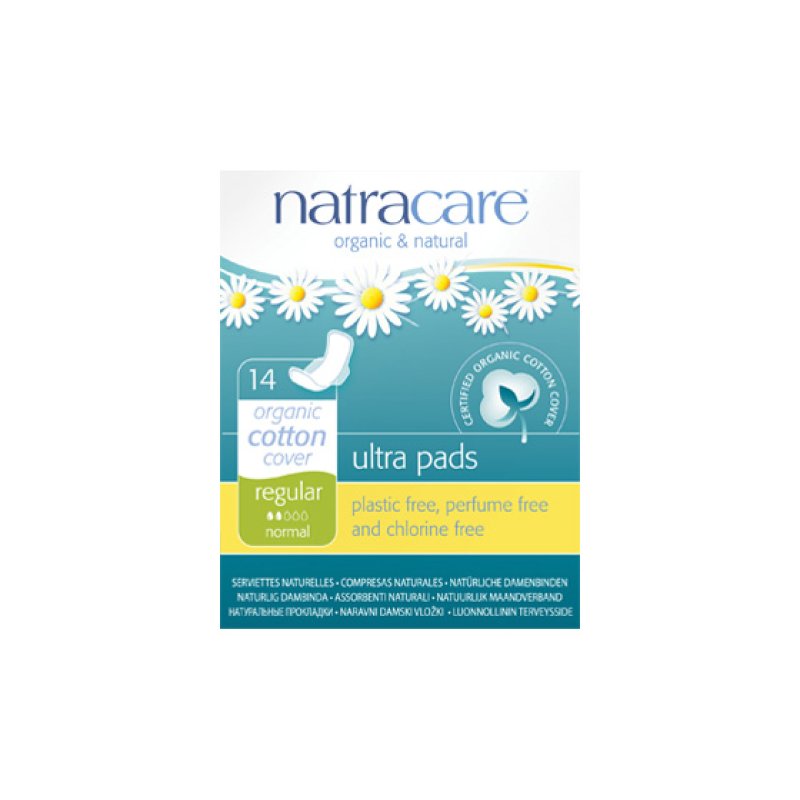 Natracare Natural Ultra Pads Regular with Wings 14