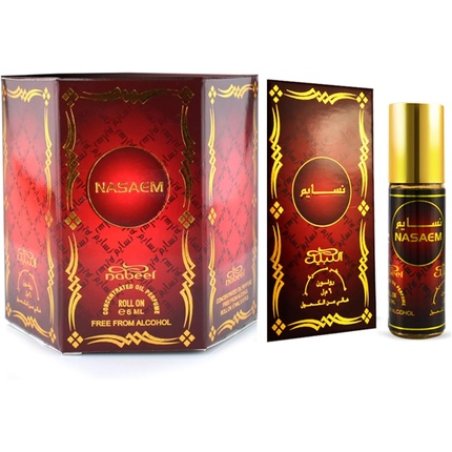 Nabeel Nasaem Concentrated Oil Perfume Attar 6ml - Pack of 6