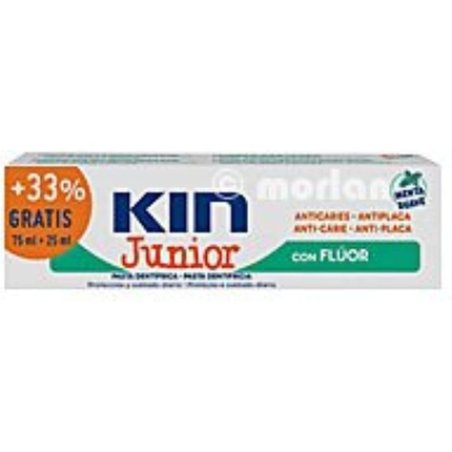 KIN Junior Soft Mint Toothpaste 75ml 25ml