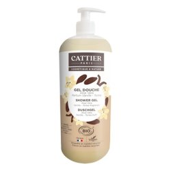 Cattier Paris Shower Gel Vanilla Tonka Aloe Vera - Soap & Sulfate Free