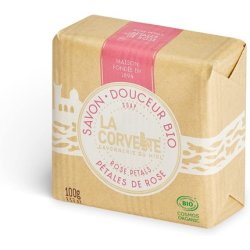La Corvette Gentle Organic Soap Rose Petals 100g