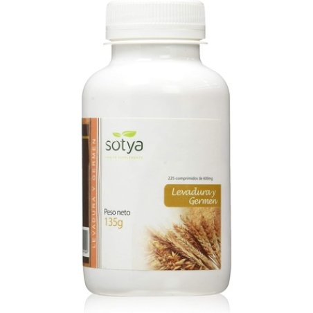 Sotya Brewer's Yeast and Wheat Germ 225 Tablets 600mg