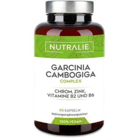 Garcinia Cambogia 60% HCA High Strength 90 Vegan Capsules Nutralie