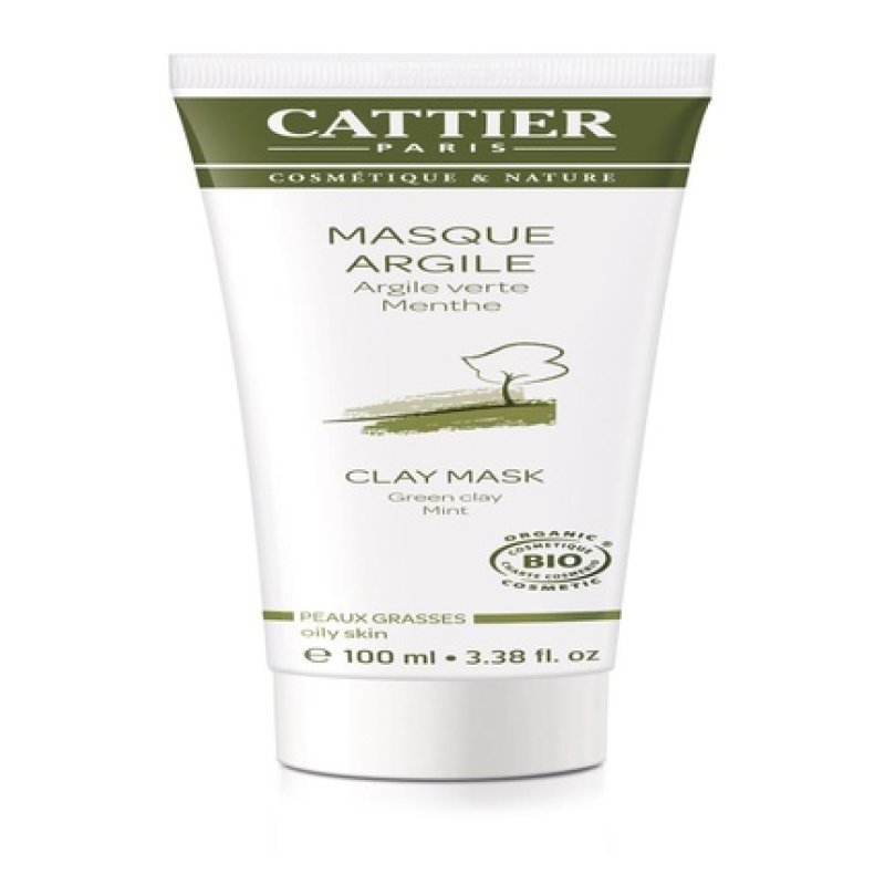 Cattier Green Clay Mask 100ml