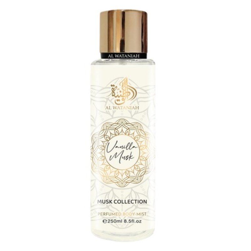 Al Wataniah Musk Collection Vanilla Musk Body Mist 250ml