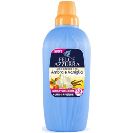 Felce Azzurra Fabric Softener 2000 Ml 40 Washes Amber And Vanilla
