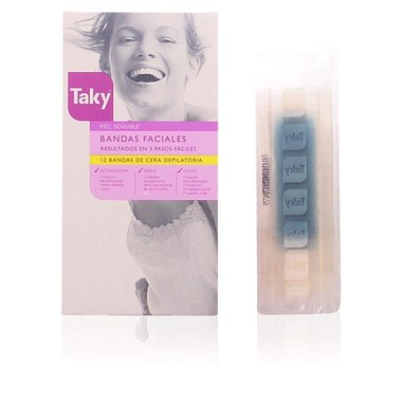 Aceites Naturales Facial Waxing Strips 24 Units