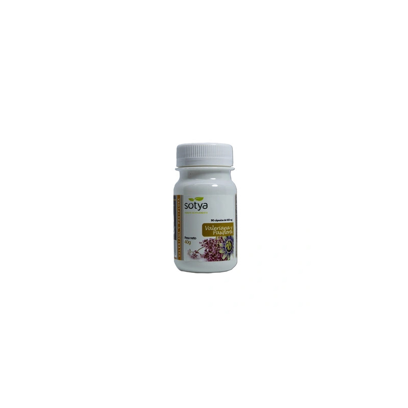 Sotya Sotya Valerian And Passionflower 450 Mg Capsules 90 Units