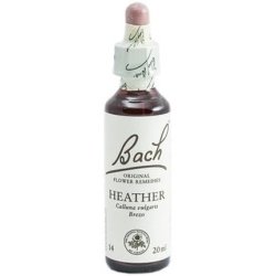 Bach Flowers De Bach Heather 20ml Glass Bottle with Dropper