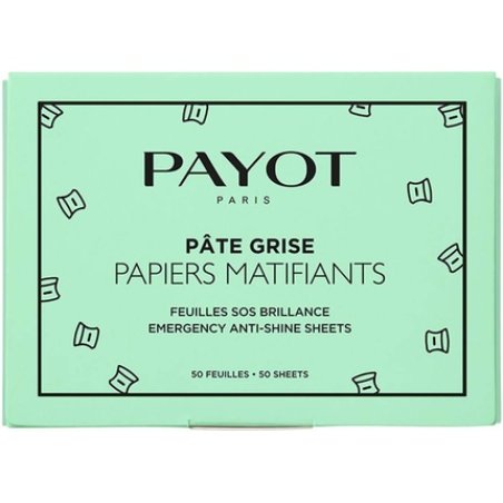Payot Pate Grise Blotting Papers Case with 50 Sebum Absorbing Sheets