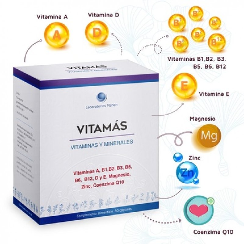 Mahen Vitamas Vitamins And Minerals 30 Capsules