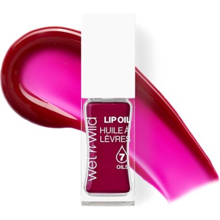 Wet N Wild Tinted Lip Oil Nourishing Non-Sticky Red Lip Gloss Powered By 7