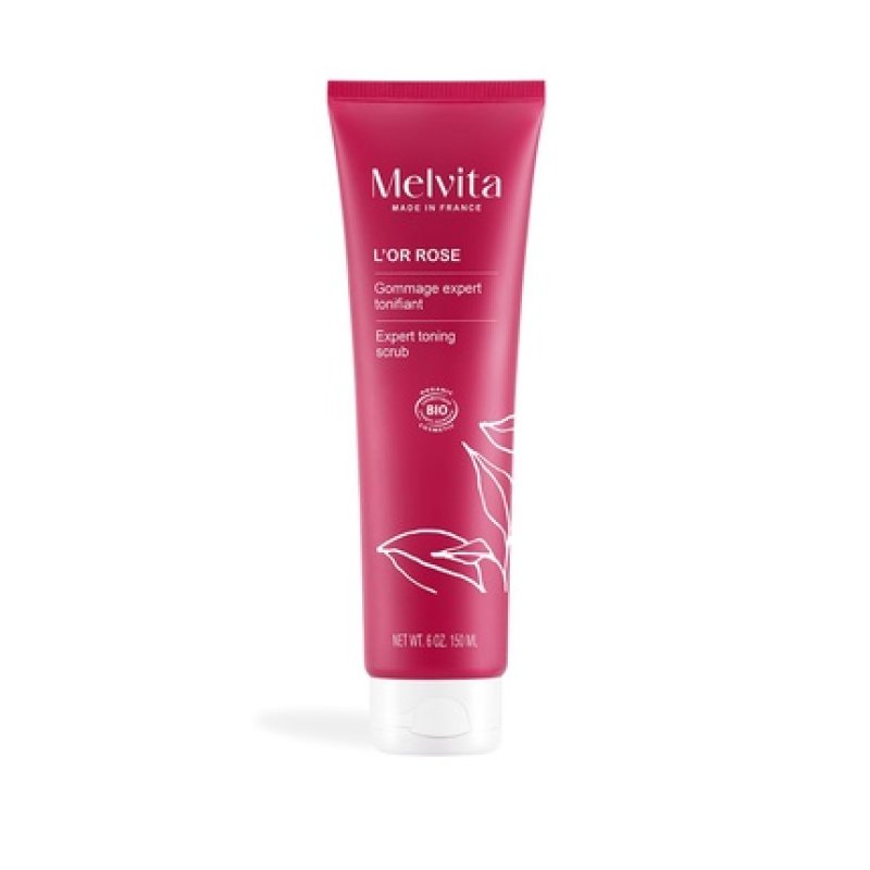 Melvita Rose Gold Toning Expert Scrub Firming and Smoothing Body Scrub