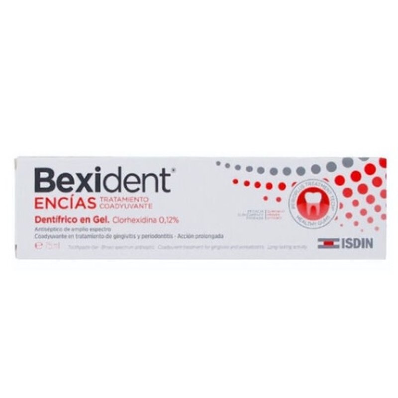 Bexident Gel Toothpaste Encias Chlorhexidine 75ml