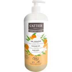 Cattier Shower Gel Without Sulfates Fragrance Clementine Orange Blossom 1L