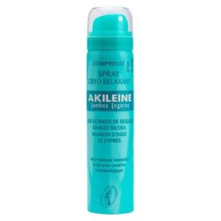 Akileine Cryo Spray Light Legs 75ml - Refreshing Leg Spray For Comfort
