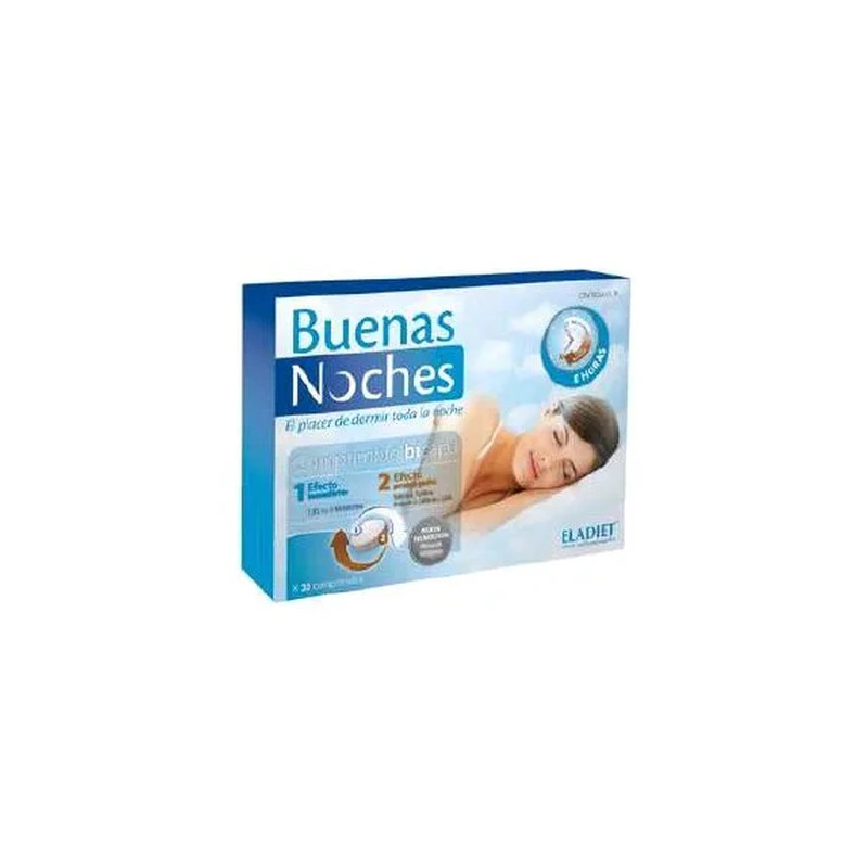 Eladiet Eladiet Buenas Noches 30 Tablets - Sleep Aid Supplement