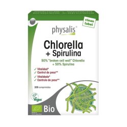 Physalis Chlorella & Spirulina 200 Tablets
