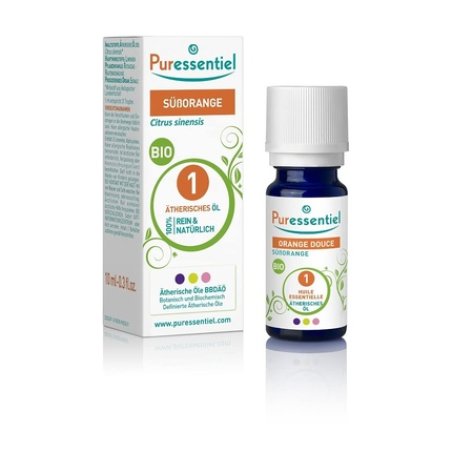 Puressentiel Organic Orange Essential Oil 10ml - Lot of 1