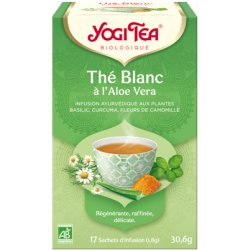 Yogi Tea White Tea with Aloe Vera 17 Filters