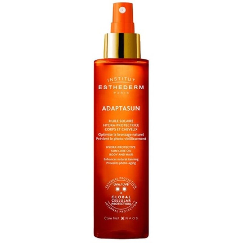 Institut Esthederm Adaptasun Hydra-Protective Sun Care Oil For Body And Hair - 150 Ml
