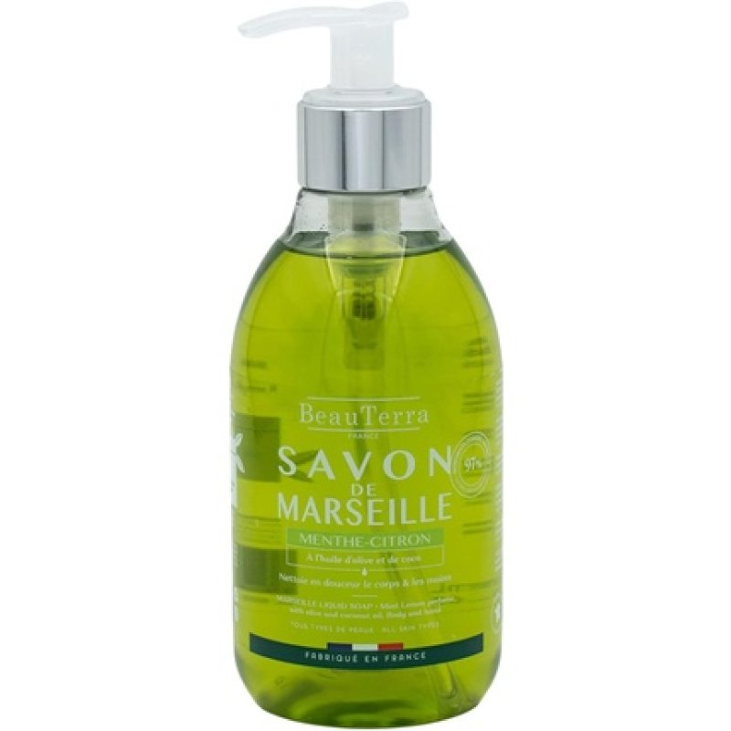 Beau Terra Marseille Mint Soap 300ml