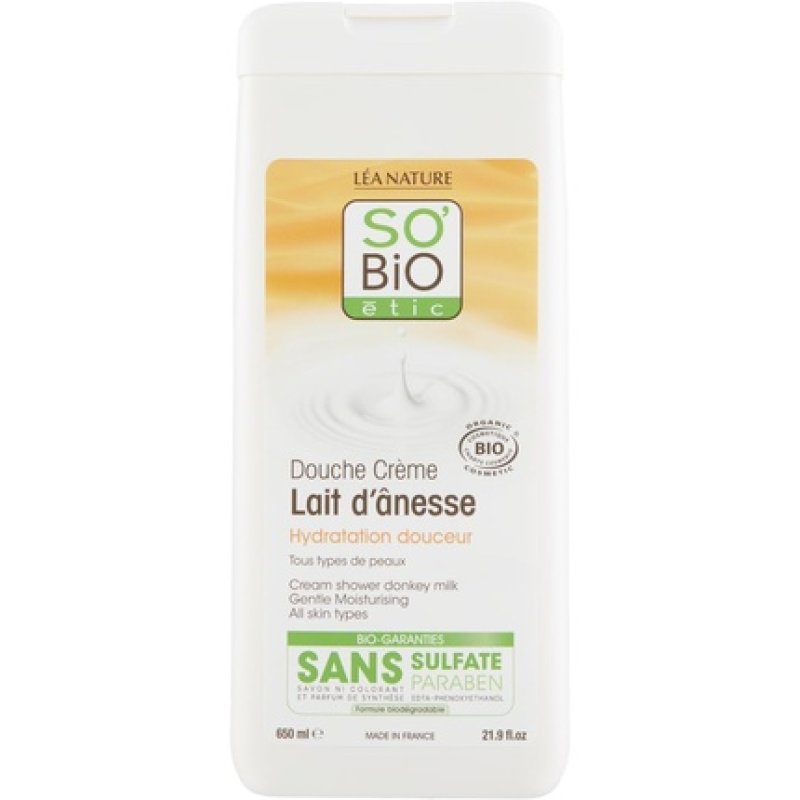 So 'Bio Étic Organic Cream Asses Milk Shower Gel 650ml