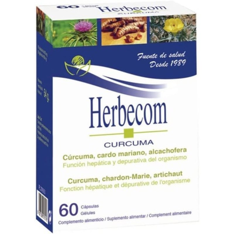 Herbecom Turmeric 60 Capsules