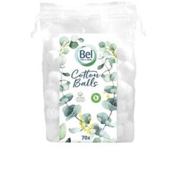 Bel Premium Cotton Balls - 70 Pieces