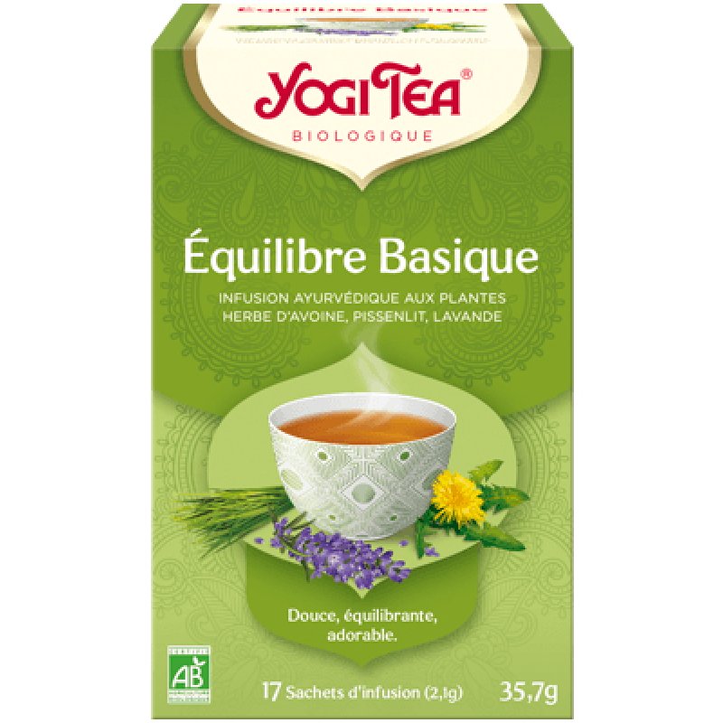 YOGI TEA Équilibre Basique 17 x 2.1 g