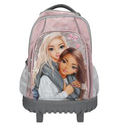 Topmodel - School Backpack Trolley MY BFF - Pink-Grey - 50x34x24 cm (413317)
