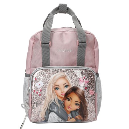 Topmodel - TOPModel Small Backpack MY BFF - Pink and Grey (413318)