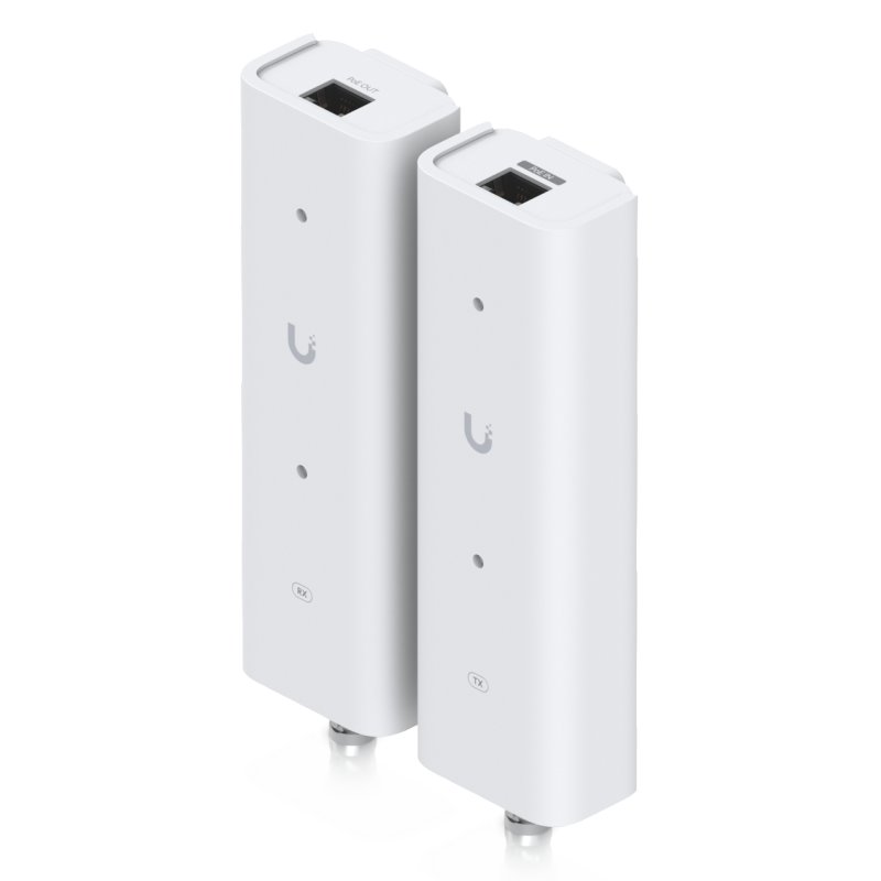 Ubiquiti UACC-Retrofit-PoE-2Wire Émetteur et récepteur réseau Blanc 10, 100 Mbit/s