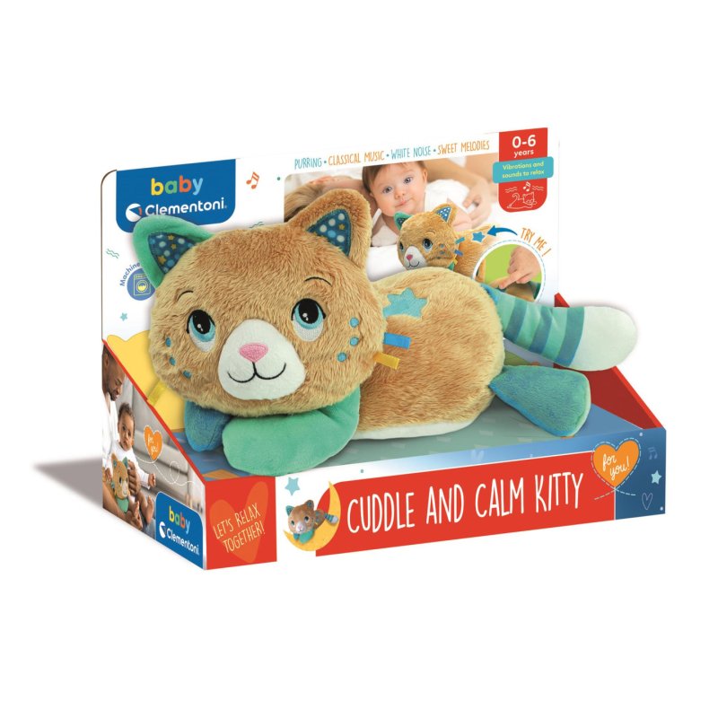 Clementoni - Cuddle Calming Kitty (I-17574)