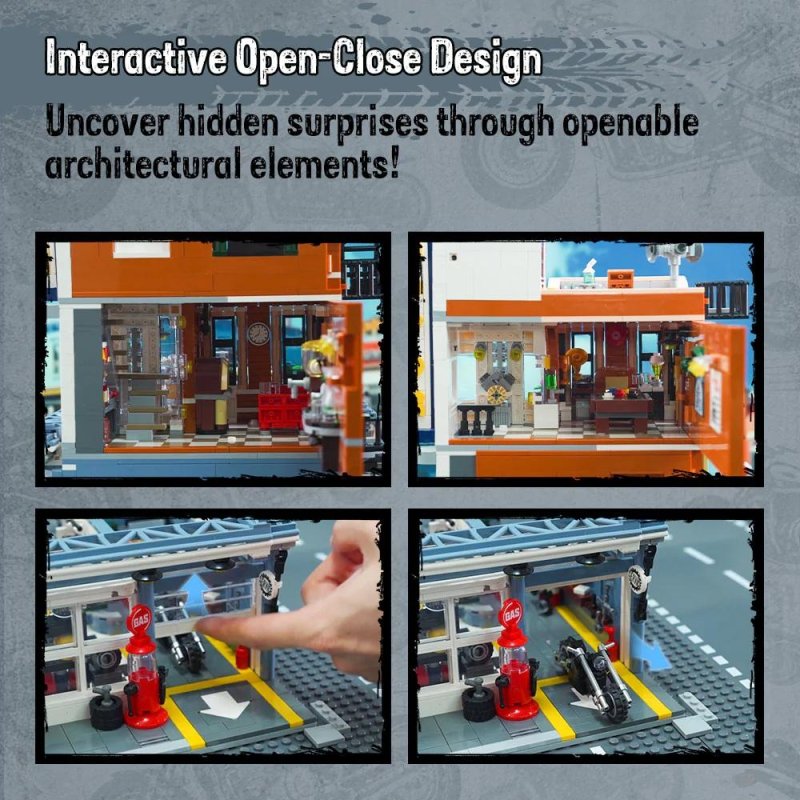 PANTASY - Motorcycle Restaurant - Bloc de Construction