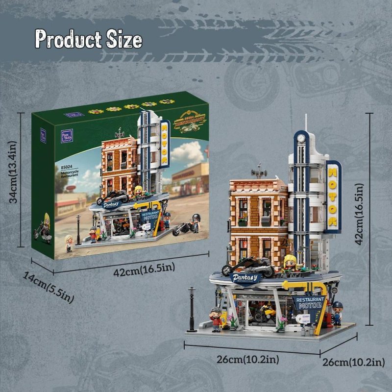 PANTASY - Motorcycle Restaurant - Bloc de Construction