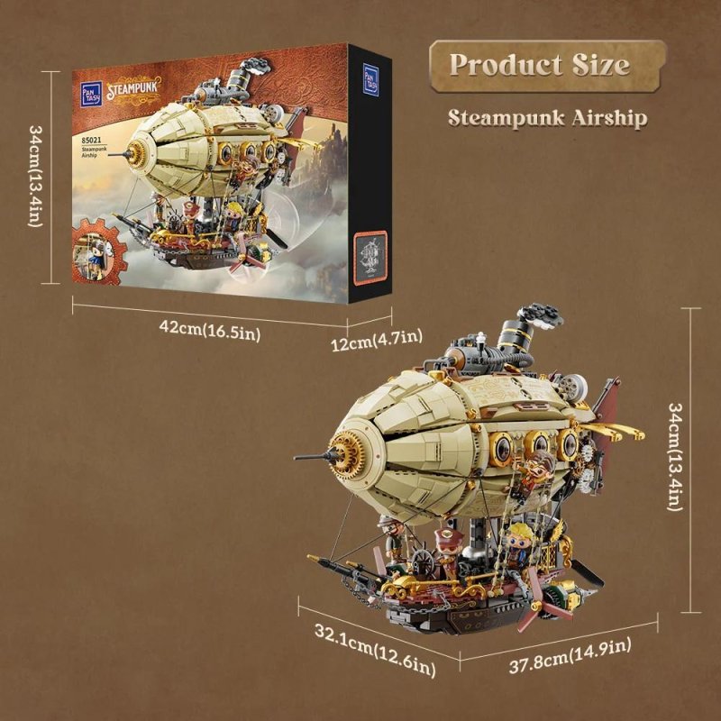 PANTASY - Steampunk Airship - Bloc de Construction