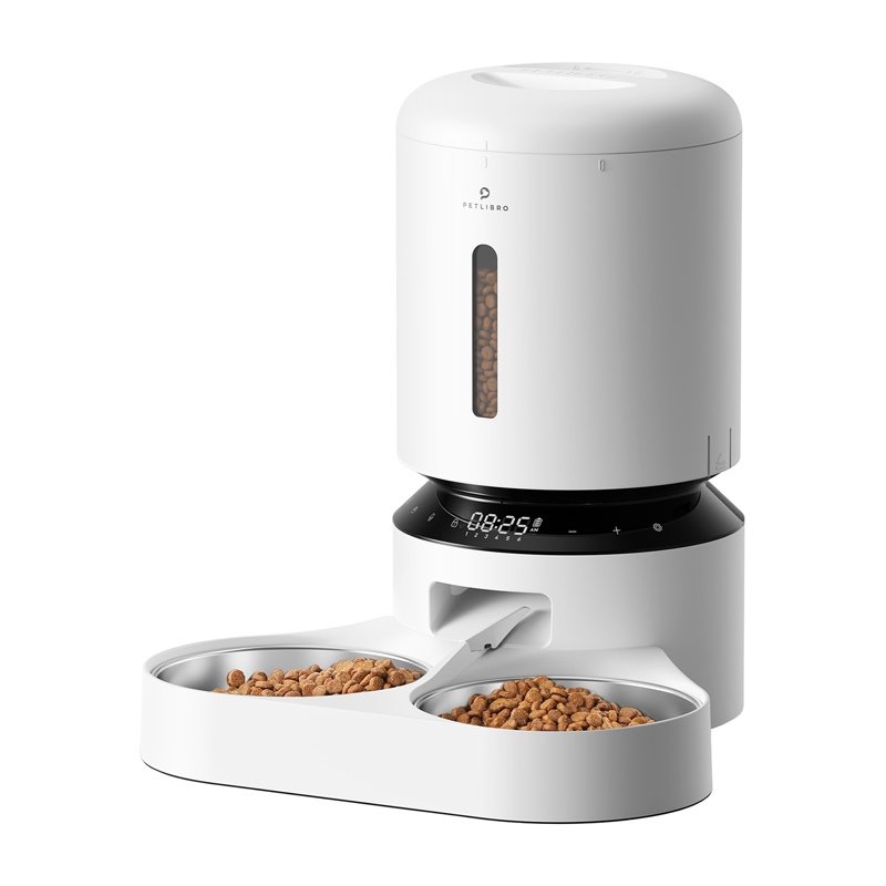 Petlibro Granary food dispenser with double bowl 5L (white)