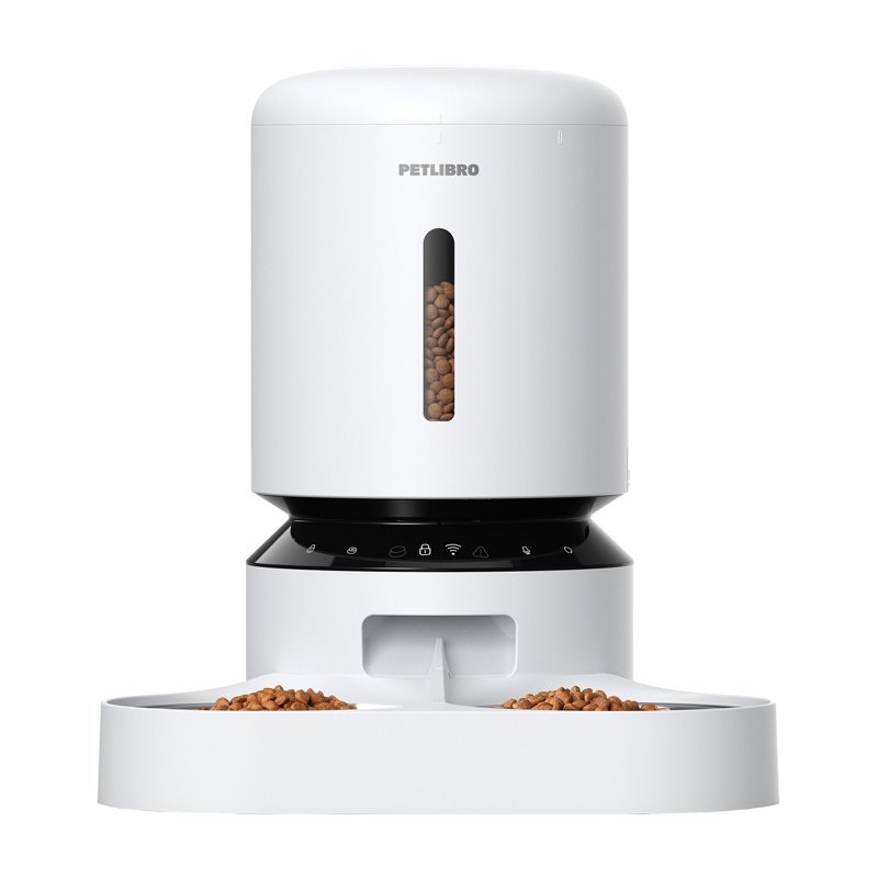 Petlibro Granary food dispenser with double bowl, Wifi, 5L(white)