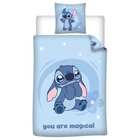 LILO & STITCH - Parure de lit 140x200cm 65x65cm - You are magical