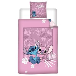 LILO & STITCH - Parure de lit 140x200cm 65x65cm - Stitch & Angel