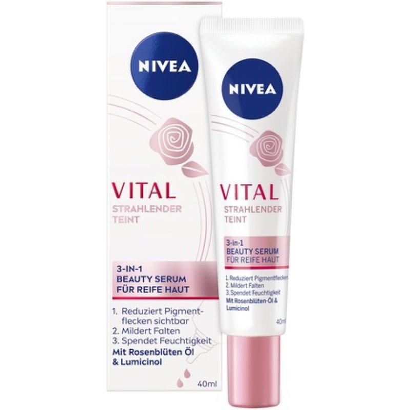 Nivea Vital Radiant Complexion 3-in-1 Beauty Serum for Mature Skin