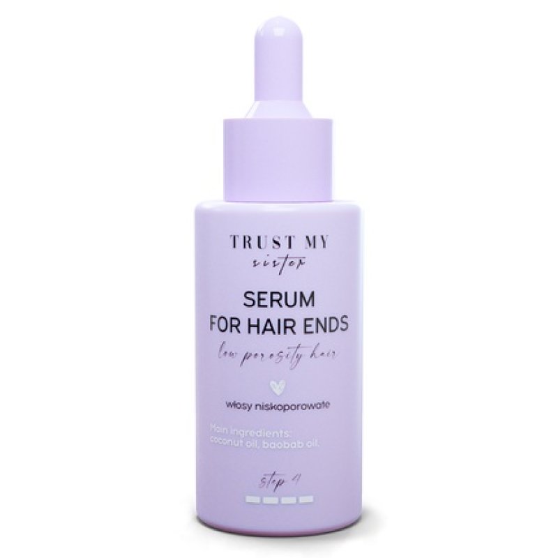 Trust My Sister Serum For Hair Ends High Low Porosity Hair Serum For Low Porosity Hair 40ml