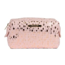 Donegal Cosmetic Bag Pink And Gold 4853
